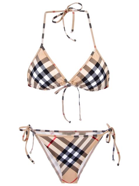 burberry swimwear womens|burberry bikini swimsuit.